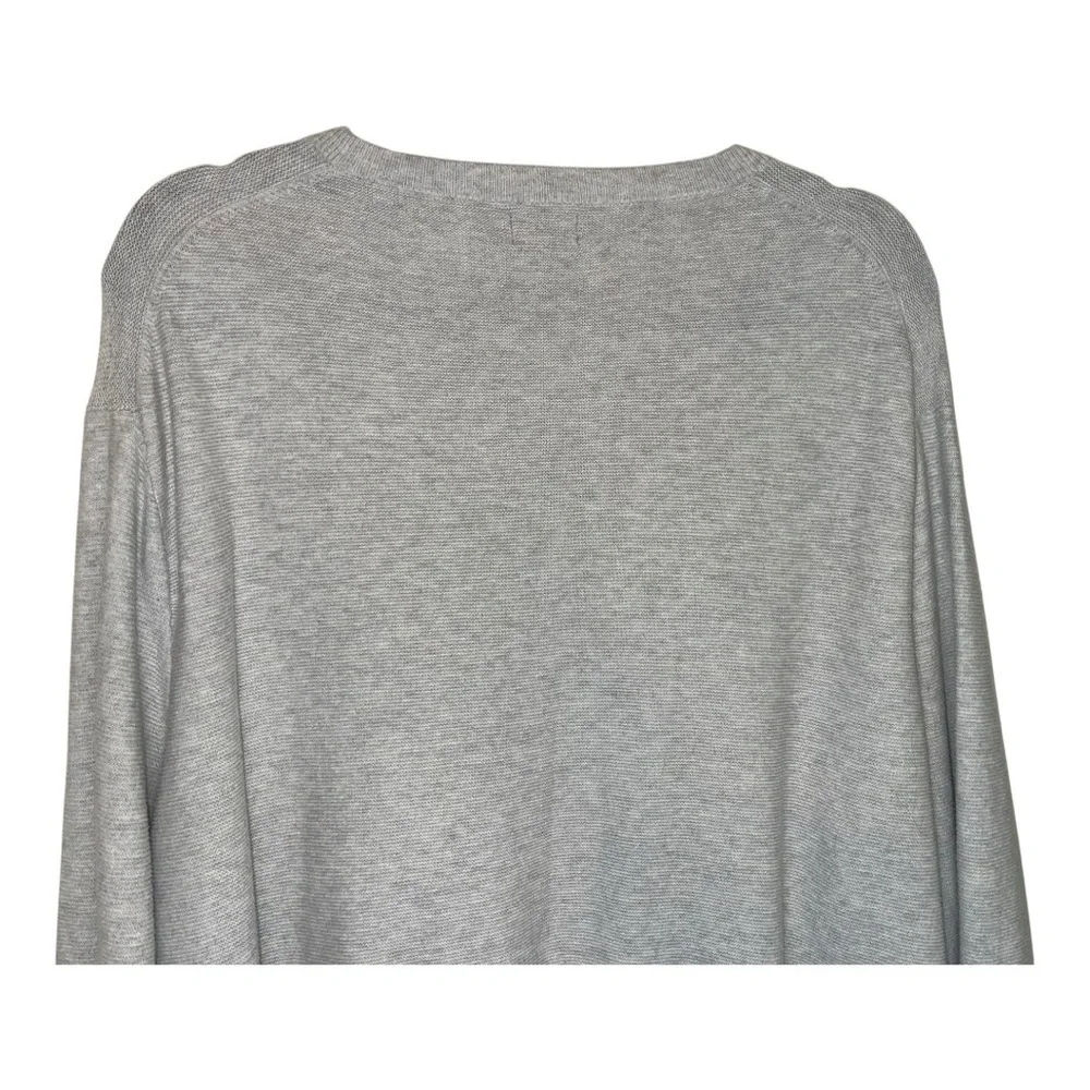 J. Crew Light Gray Crewneck Sweater